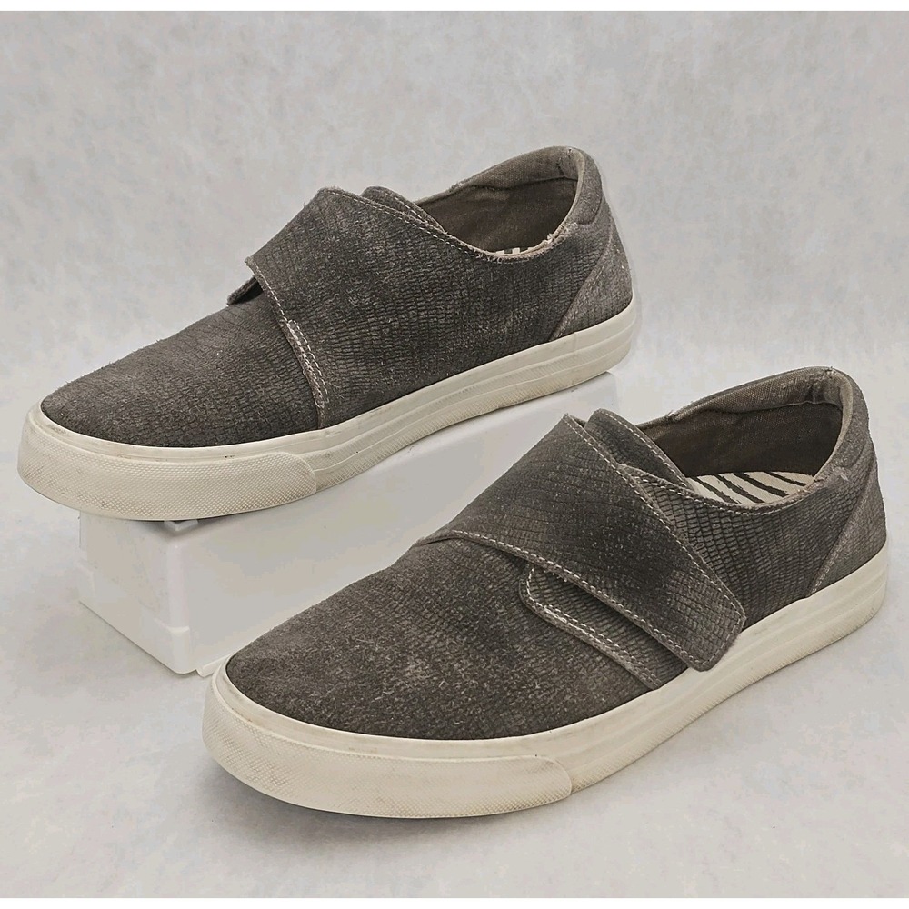 Taos Soul Taupe Embossed Suede EU 40 US 9.5 Women's Sneaker Shoes Arch Support